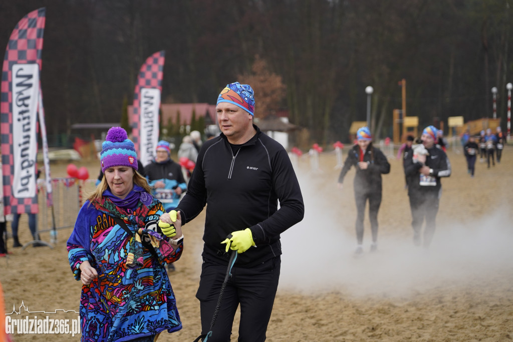 Bieg WOŚP na plaży miejskiej w Rudniku – relacja