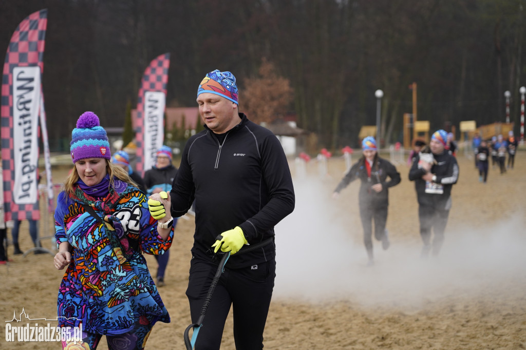 Bieg WOŚP na plaży miejskiej w Rudniku – relacja