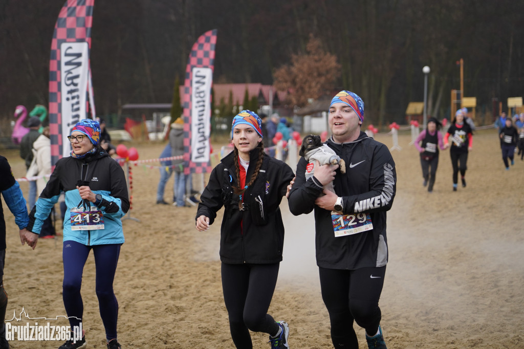 Bieg WOŚP na plaży miejskiej w Rudniku – relacja