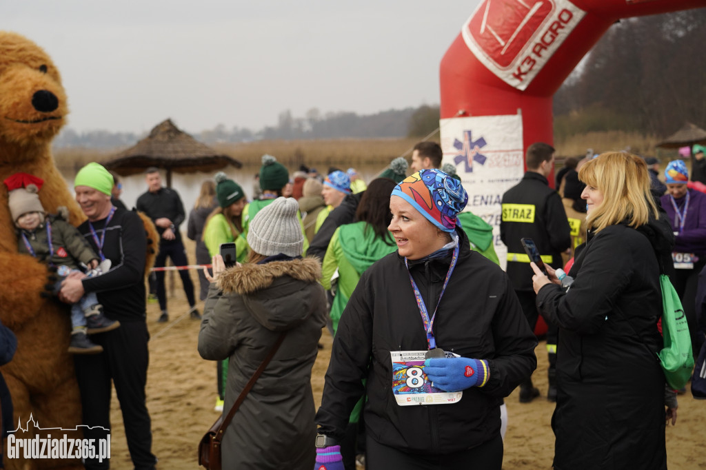 Bieg WOŚP na plaży miejskiej w Rudniku – relacja