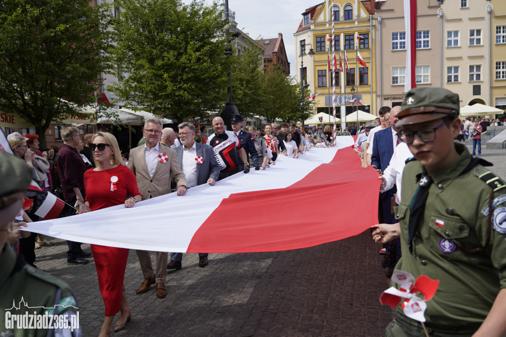 2 maja obchodzimy Dzień Flagi RP. Obchody w Grudziądzu