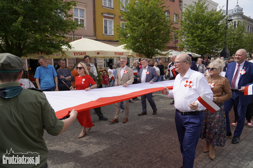 2 maja obchodzimy Dzień Flagi RP. Obchody w Grudziądzu