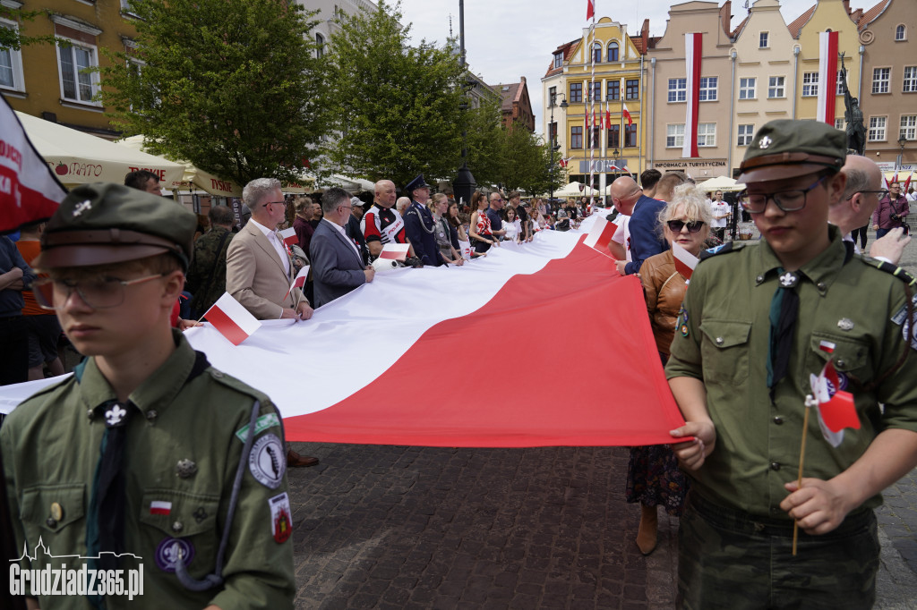 2 maja obchodzimy Dzień Flagi RP. Obchody w Grudziądzu