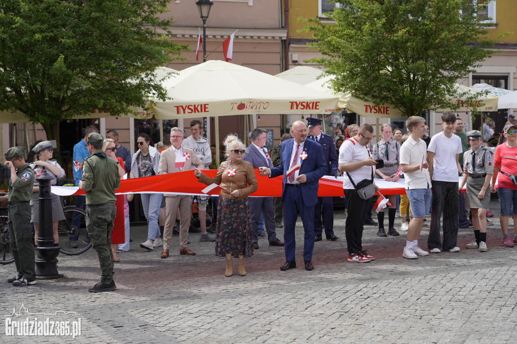 2 maja obchodzimy Dzień Flagi RP. Obchody w Grudziądzu