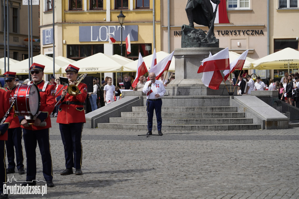2 maja obchodzimy Dzień Flagi RP. Obchody w Grudziądzu