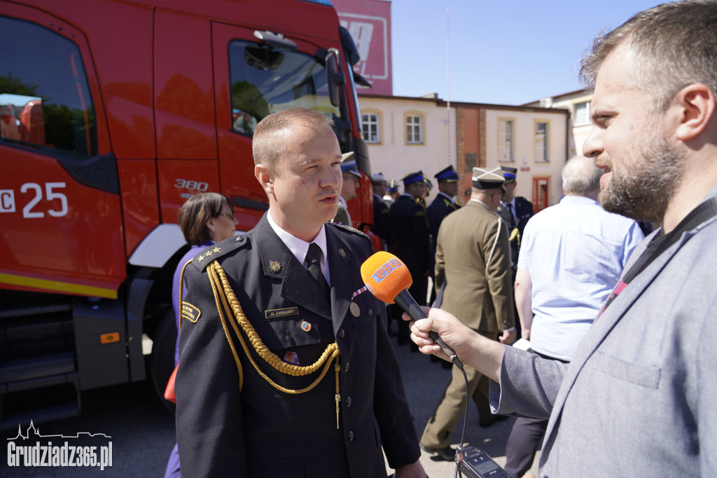 Strażackie Święto w Grudziądzu: odznaczenia, awanse i jubileusze