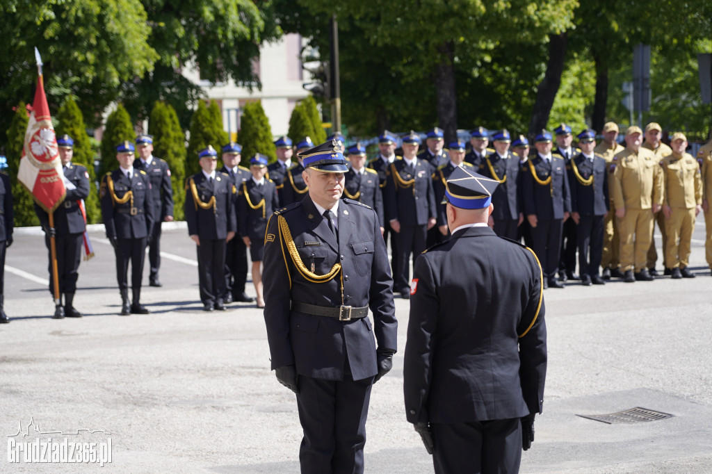 Strażackie Święto w Grudziądzu: odznaczenia, awanse i jubileusze