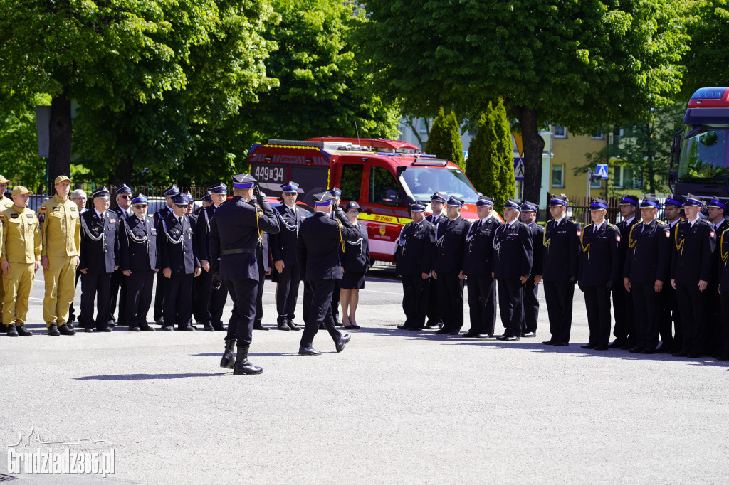 Strażackie Święto w Grudziądzu: odznaczenia, awanse i jubileusze