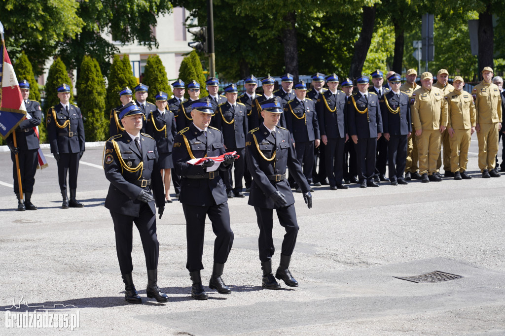 Strażackie Święto w Grudziądzu: odznaczenia, awanse i jubileusze