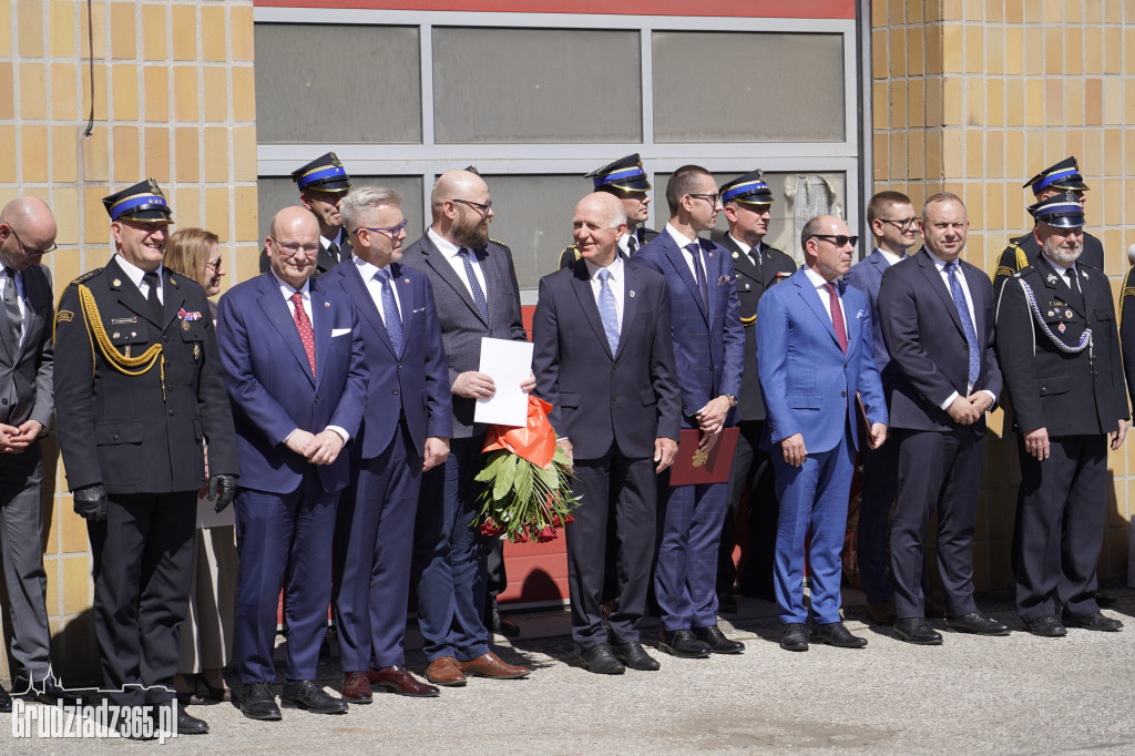 Strażackie Święto w Grudziądzu: odznaczenia, awanse i jubileusze