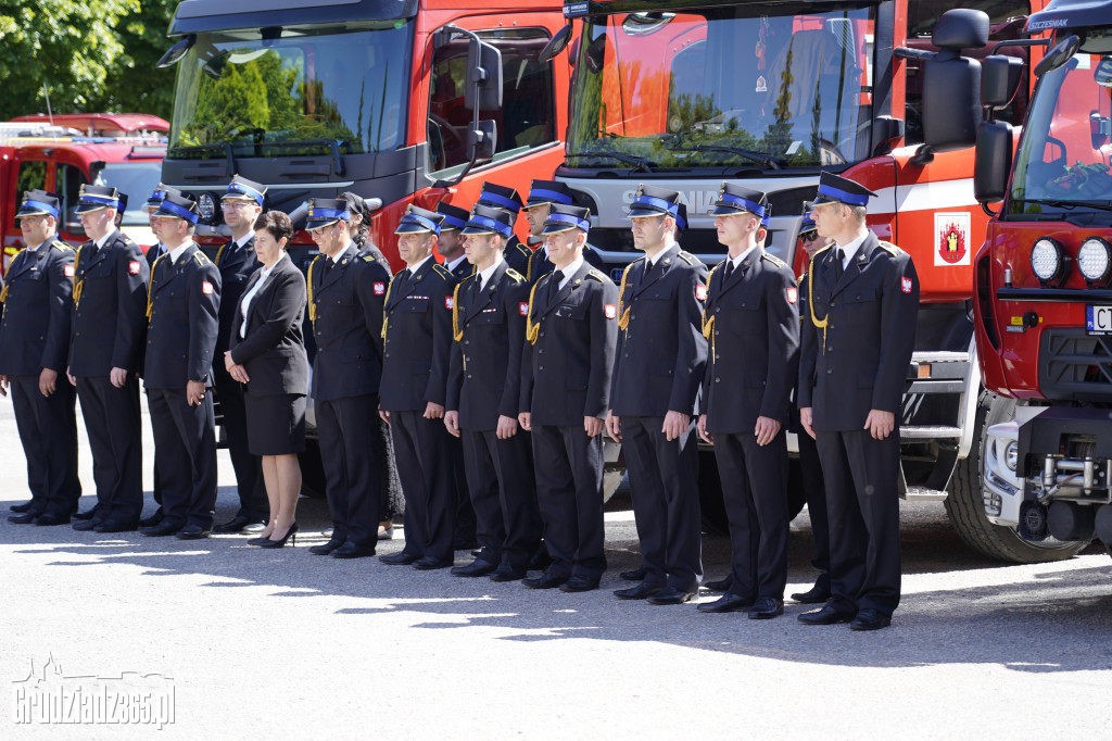 Strażackie Święto w Grudziądzu: odznaczenia, awanse i jubileusze