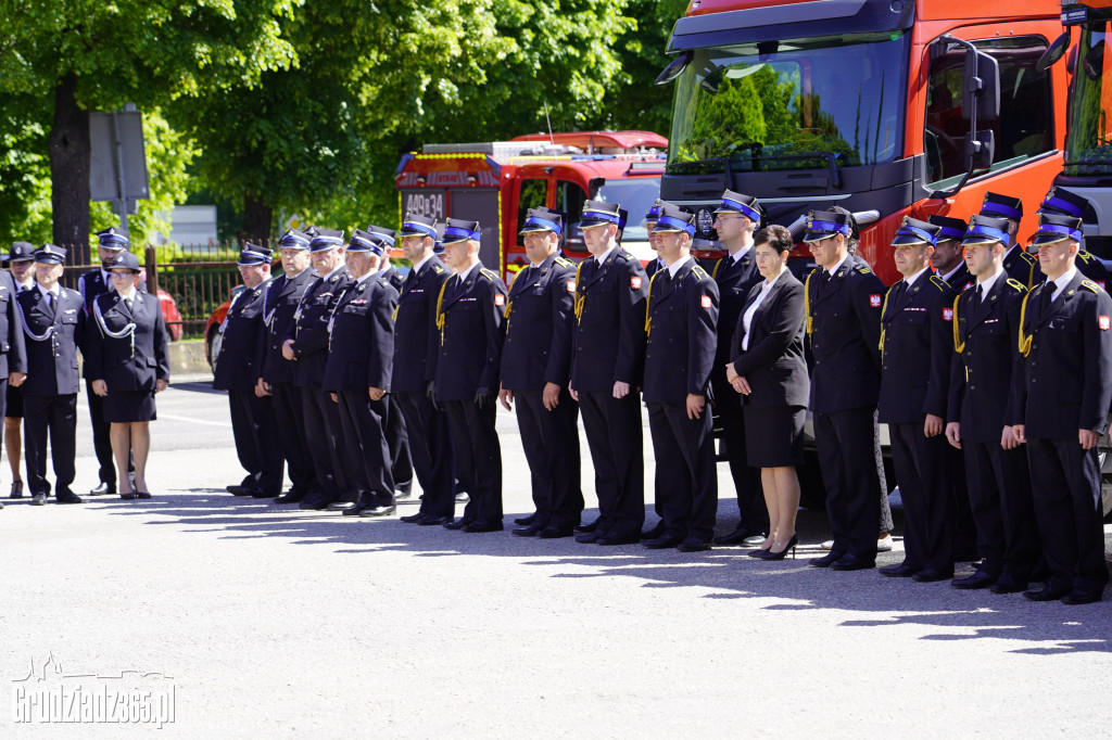 Strażackie Święto w Grudziądzu: odznaczenia, awanse i jubileusze