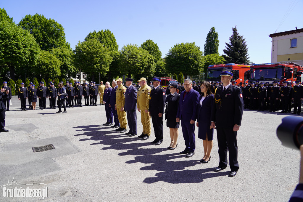 Strażackie Święto w Grudziądzu: odznaczenia, awanse i jubileusze
