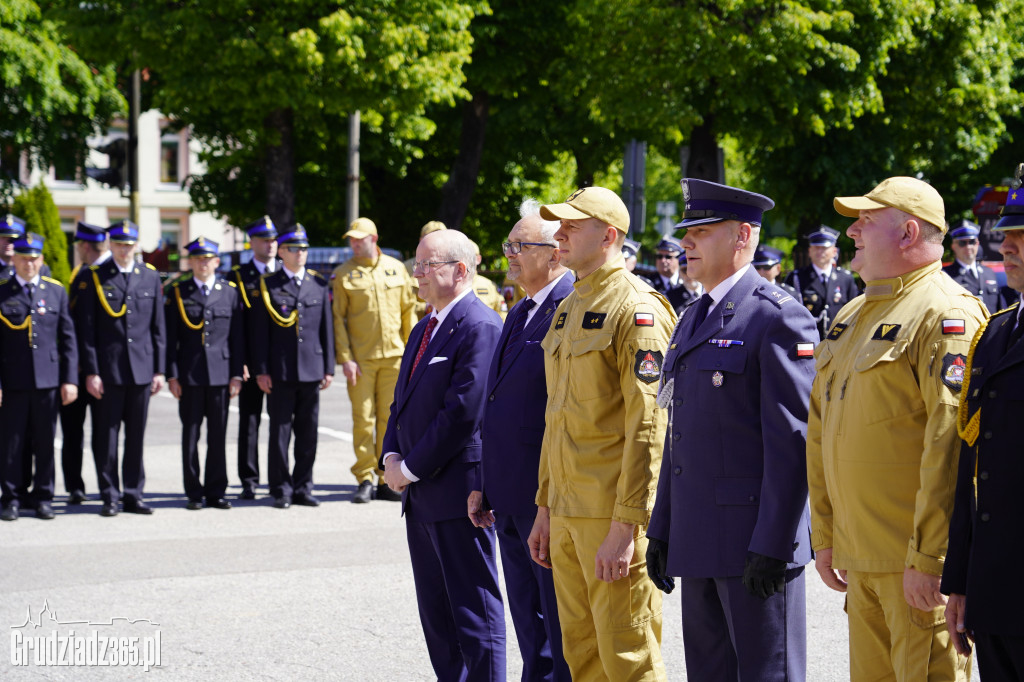 Strażackie Święto w Grudziądzu: odznaczenia, awanse i jubileusze