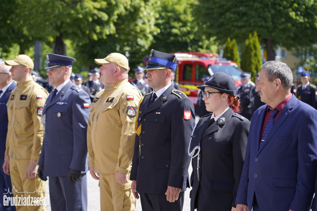 Strażackie Święto w Grudziądzu: odznaczenia, awanse i jubileusze