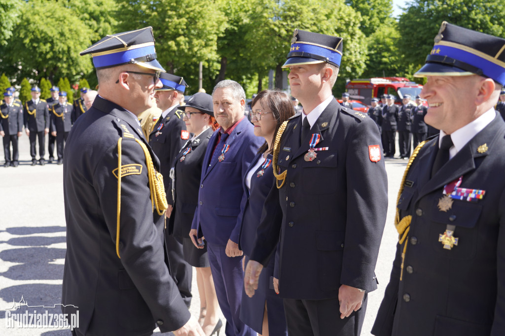 Strażackie Święto w Grudziądzu: odznaczenia, awanse i jubileusze