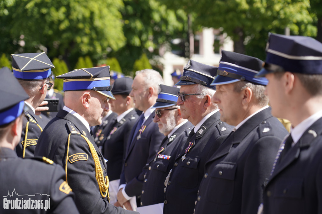 Strażackie Święto w Grudziądzu: odznaczenia, awanse i jubileusze