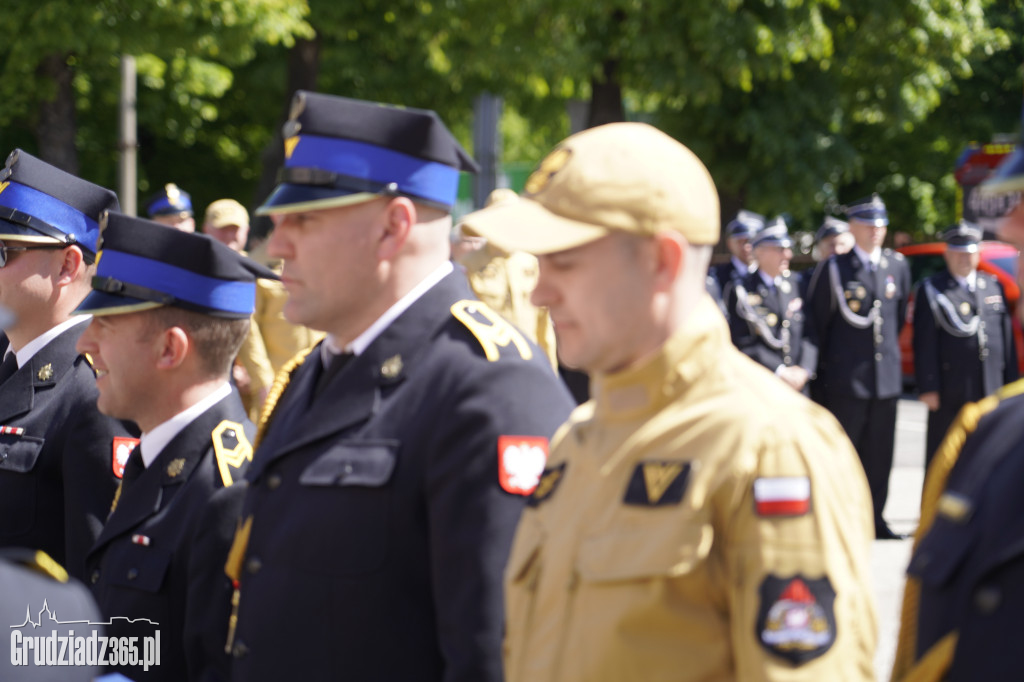 Strażackie Święto w Grudziądzu: odznaczenia, awanse i jubileusze