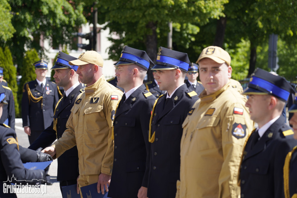 Strażackie Święto w Grudziądzu: odznaczenia, awanse i jubileusze
