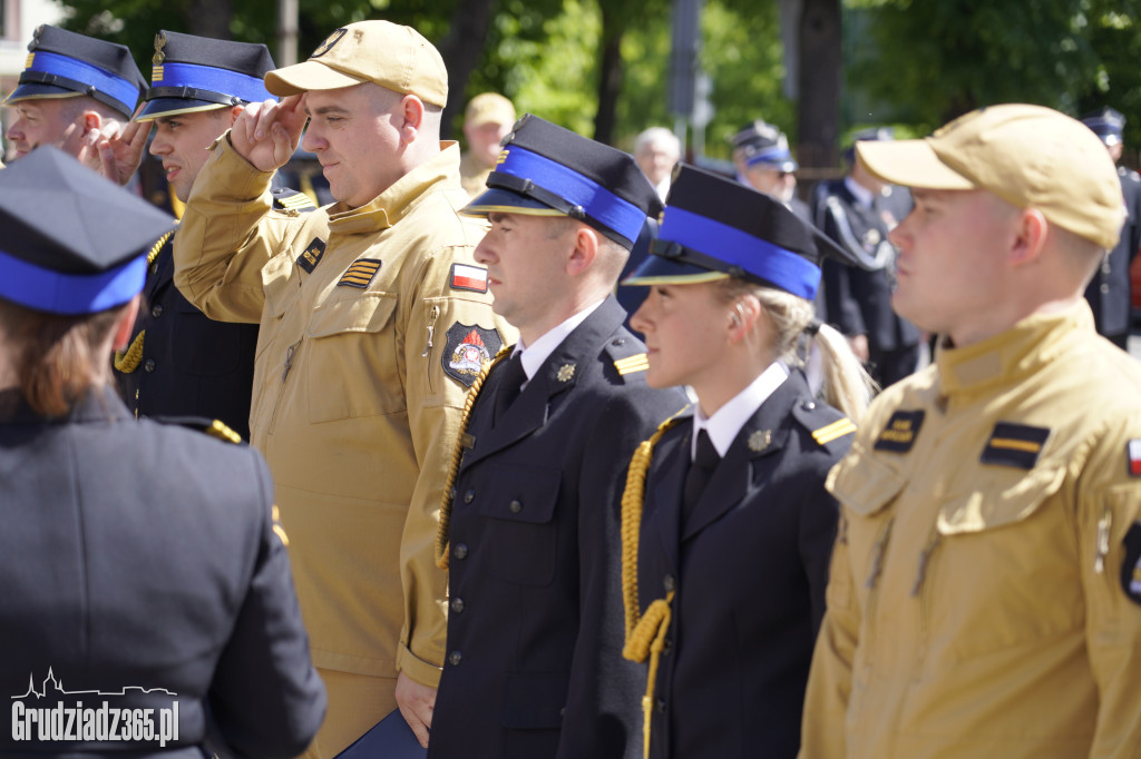 Strażackie Święto w Grudziądzu: odznaczenia, awanse i jubileusze
