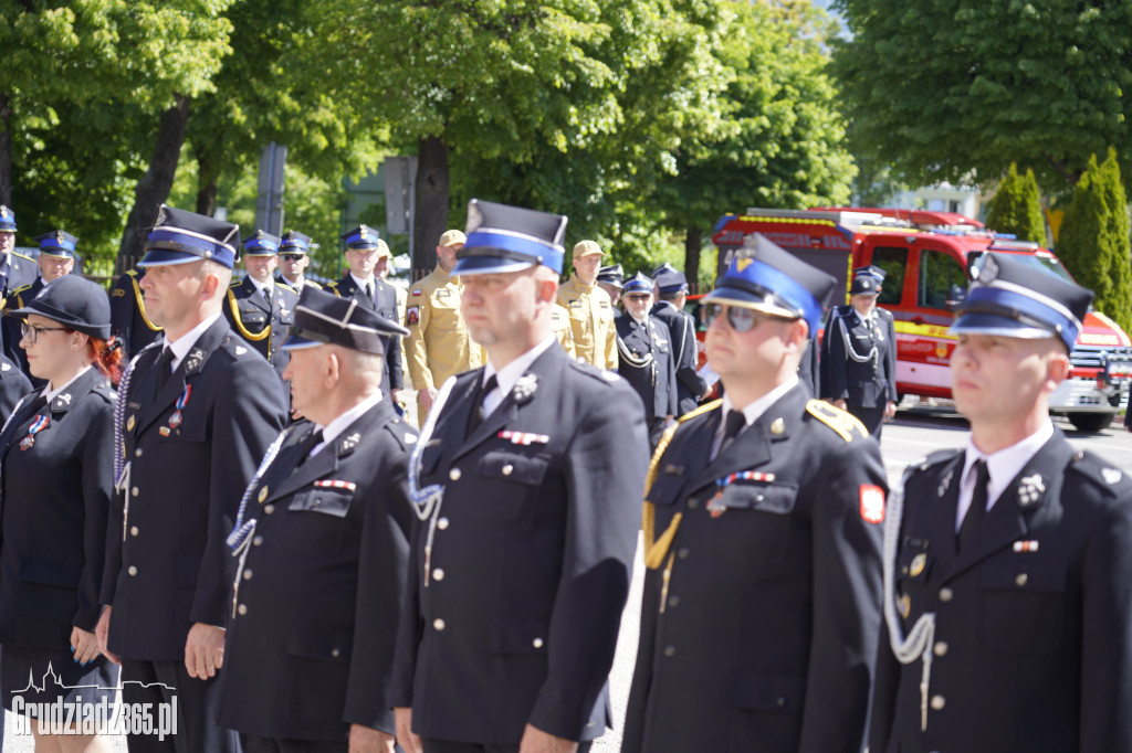 Strażackie Święto w Grudziądzu: odznaczenia, awanse i jubileusze