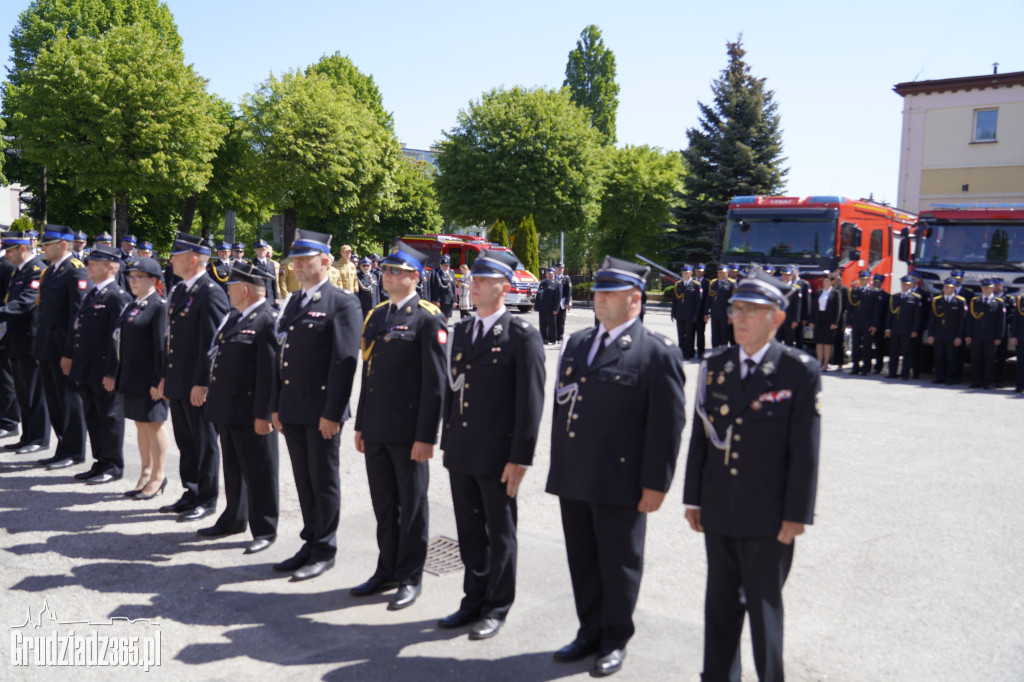 Strażackie Święto w Grudziądzu: odznaczenia, awanse i jubileusze