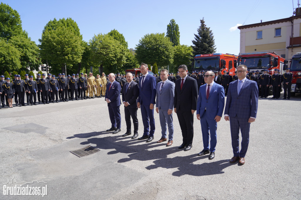 Strażackie Święto w Grudziądzu: odznaczenia, awanse i jubileusze