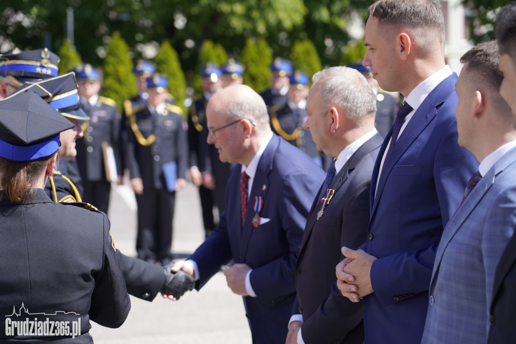 Strażackie Święto w Grudziądzu: odznaczenia, awanse i jubileusze