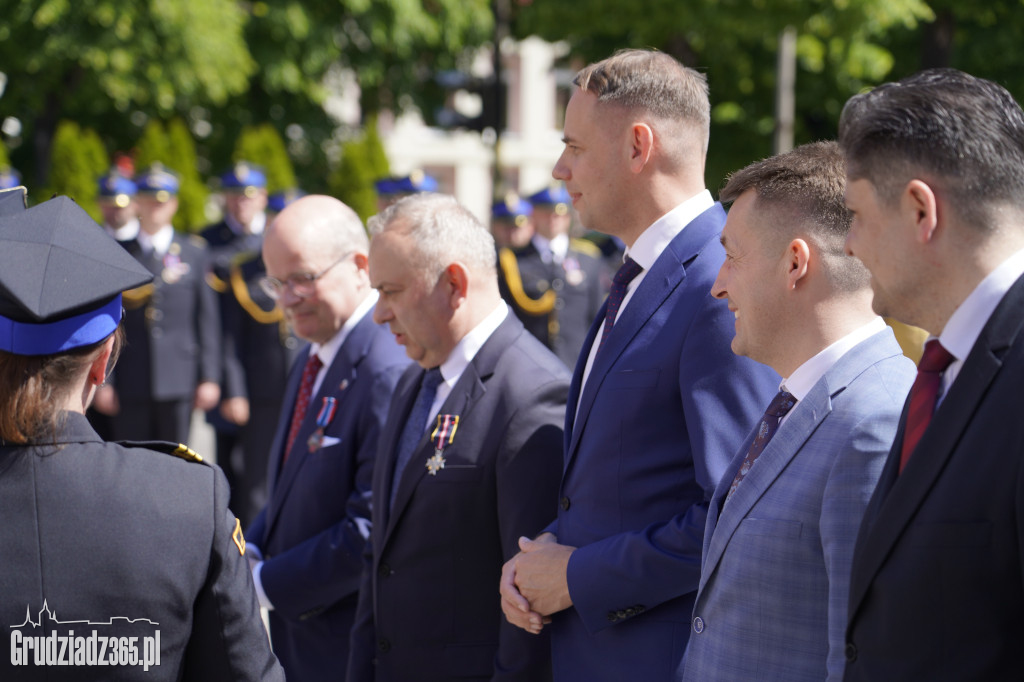 Strażackie Święto w Grudziądzu: odznaczenia, awanse i jubileusze