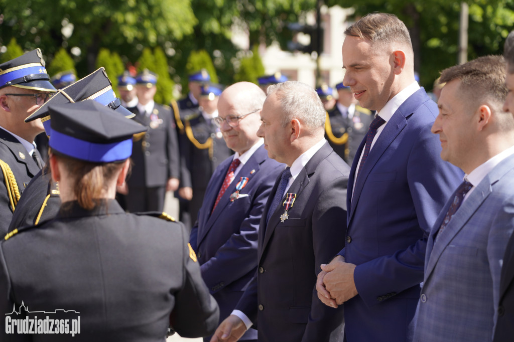 Strażackie Święto w Grudziądzu: odznaczenia, awanse i jubileusze