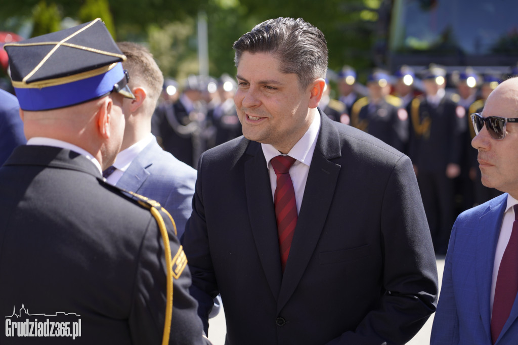 Strażackie Święto w Grudziądzu: odznaczenia, awanse i jubileusze