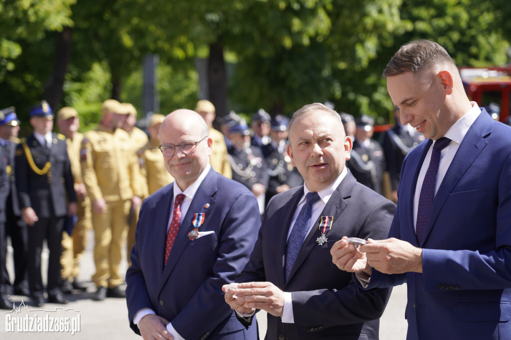 Strażackie Święto w Grudziądzu: odznaczenia, awanse i jubileusze