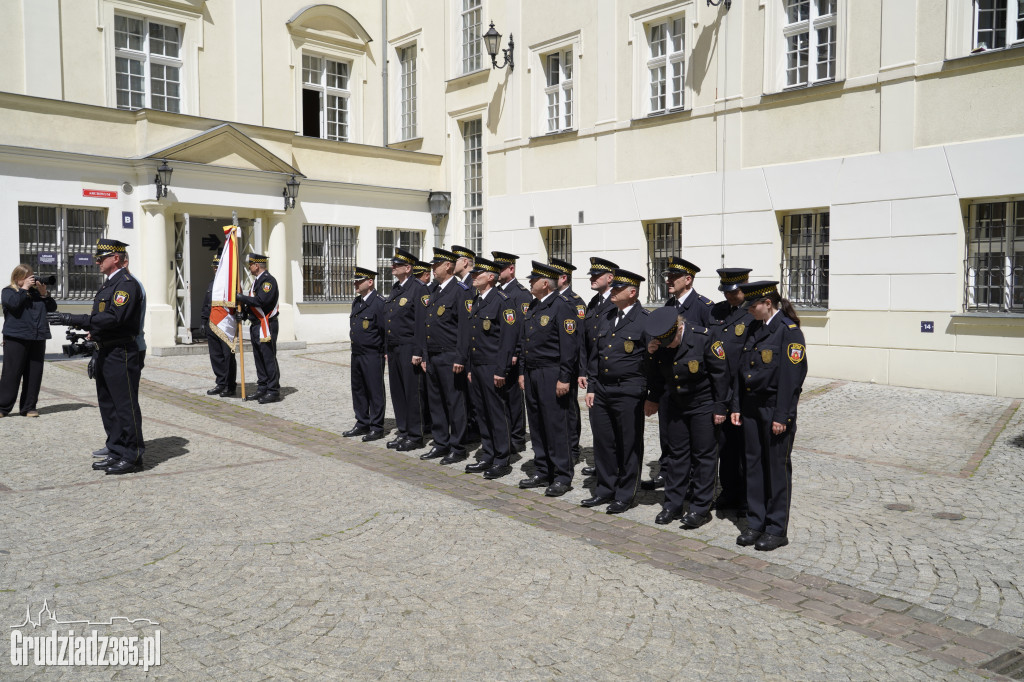 Tomasz Lubiejewski złożył ślubowanie. Nowy Komendant Straży Miejskiej w Grudziądzu