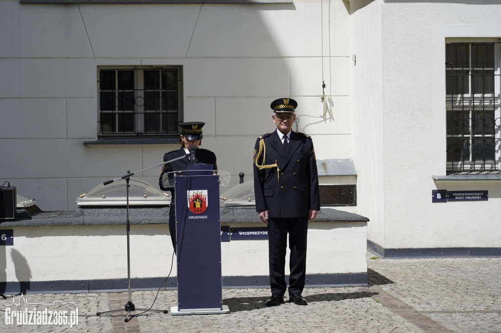 Tomasz Lubiejewski złożył ślubowanie. Nowy Komendant Straży Miejskiej w Grudziądzu