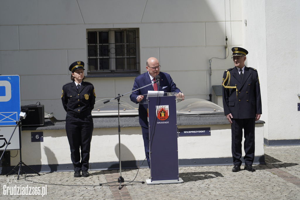 Tomasz Lubiejewski złożył ślubowanie. Nowy Komendant Straży Miejskiej w Grudziądzu
