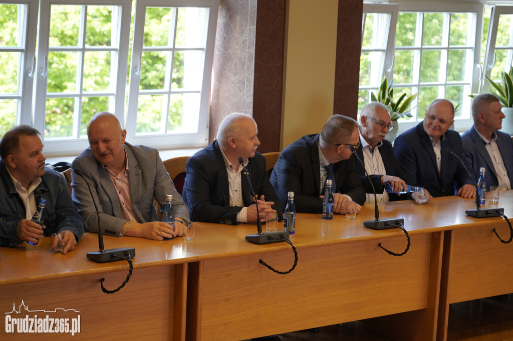 Pracownicy MZK Grudziądz odebrali medale za długoletnią pracę