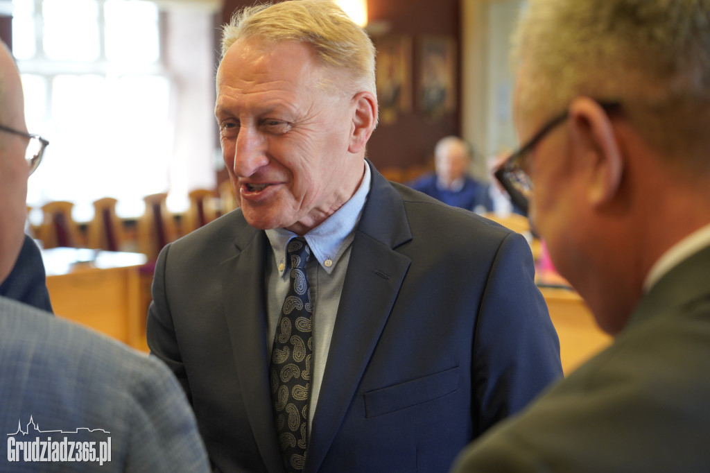 Pracownicy MZK Grudziądz odebrali medale za długoletnią pracę
