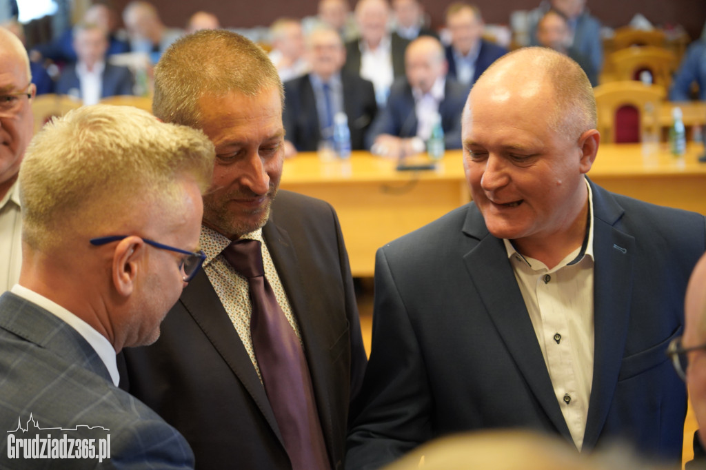 Pracownicy MZK Grudziądz odebrali medale za długoletnią pracę
