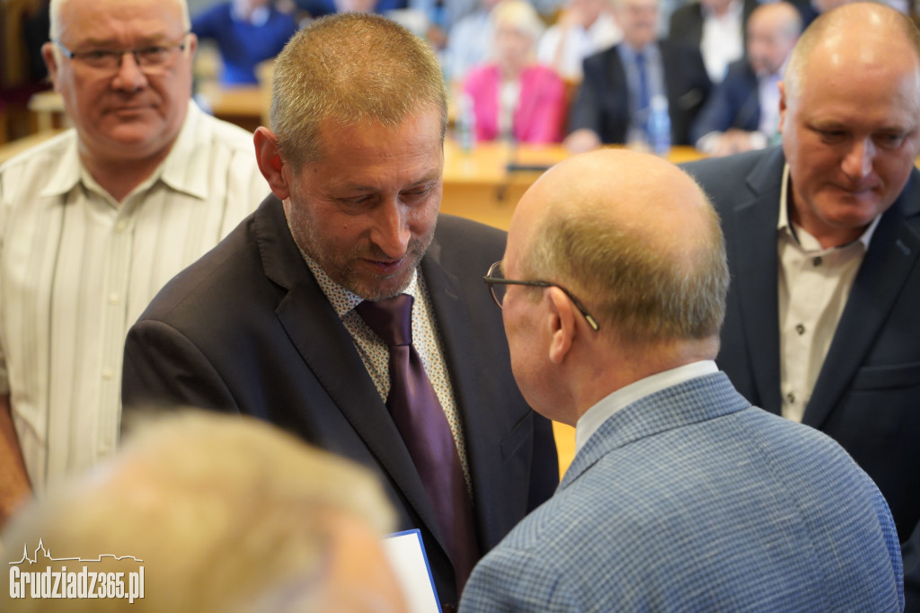Pracownicy MZK Grudziądz odebrali medale za długoletnią pracę