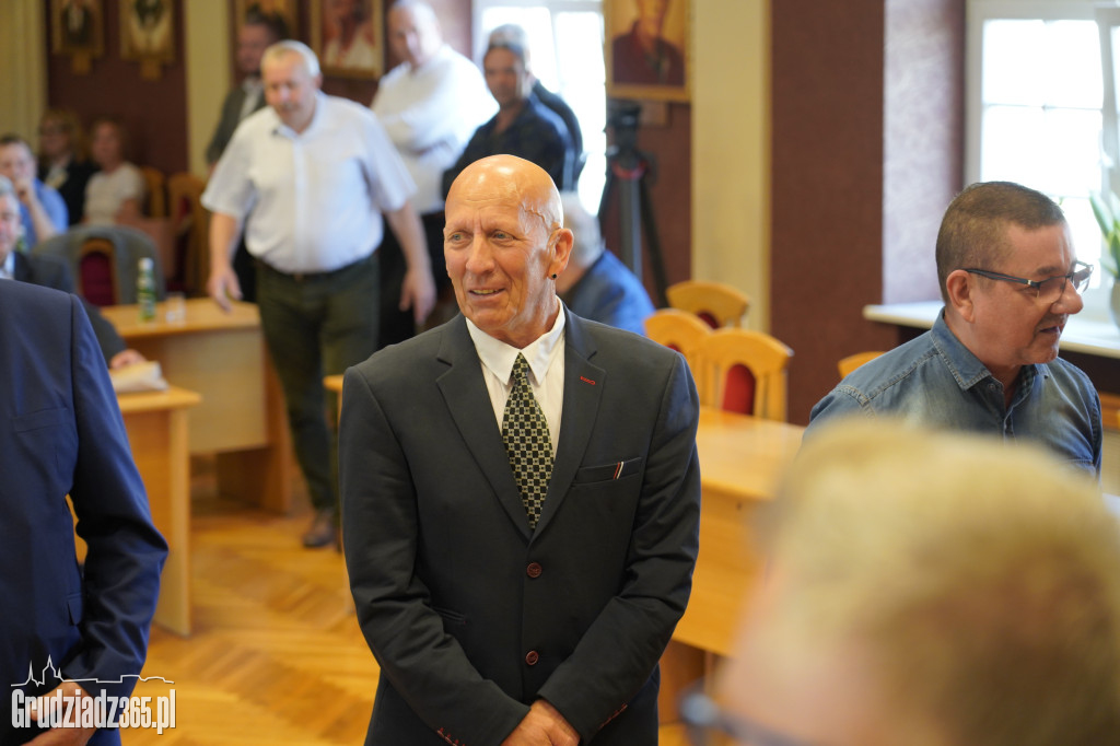 Pracownicy MZK Grudziądz odebrali medale za długoletnią pracę