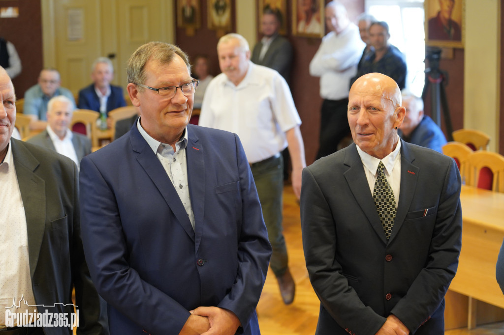Pracownicy MZK Grudziądz odebrali medale za długoletnią pracę