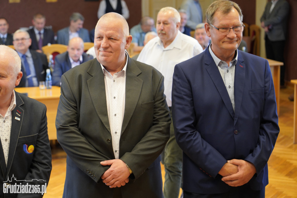 Pracownicy MZK Grudziądz odebrali medale za długoletnią pracę