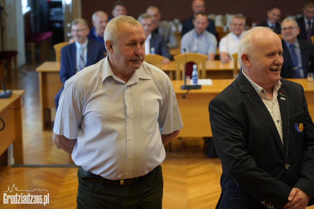 Pracownicy MZK Grudziądz odebrali medale za długoletnią pracę