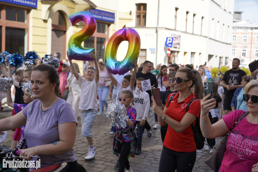 Jarmark Spichrzowy w Grudziądzu - przemarsz mieszkańców na Rynek