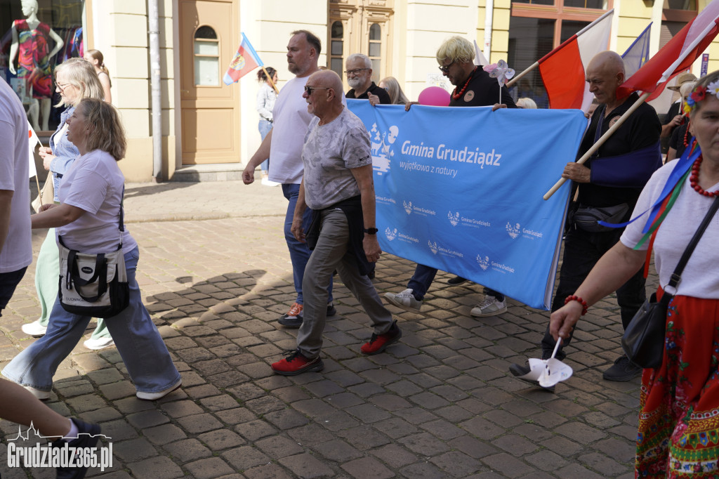 Jarmark Spichrzowy w Grudziądzu - przemarsz mieszkańców na Rynek