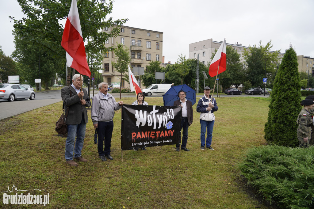 Grudziądz oddaje hołd ofiarom Rzezi Wołyńskiej. 82. rocznica Krwawej Niedzieli