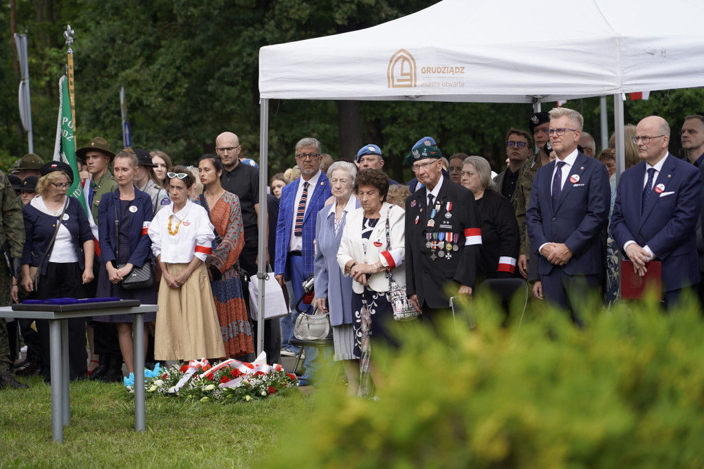 Grudziądz oddał hołd Bohaterom. Obchody 81. rocznicy Powstania Warszawskiego