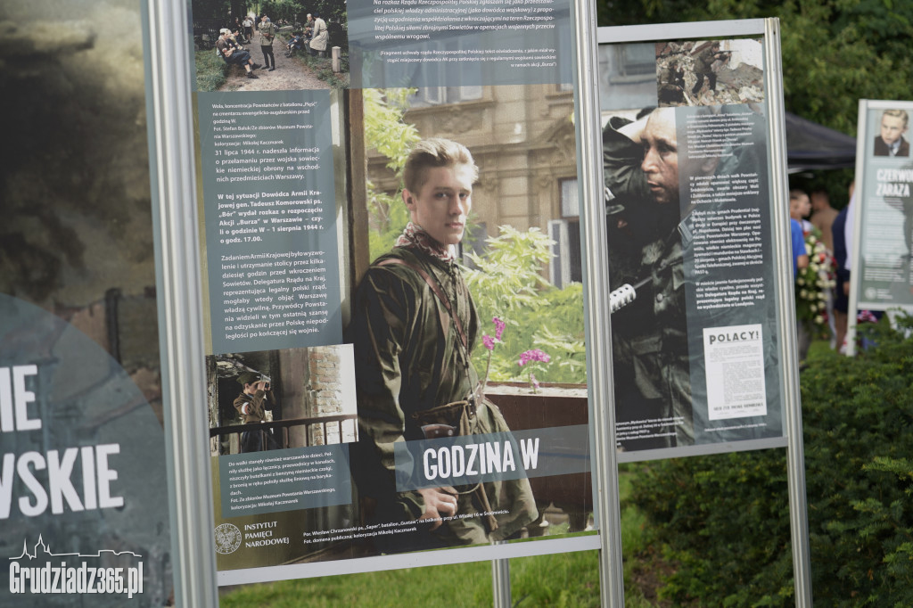 Grudziądz oddał hołd Bohaterom. Obchody 81. rocznicy Powstania Warszawskiego
