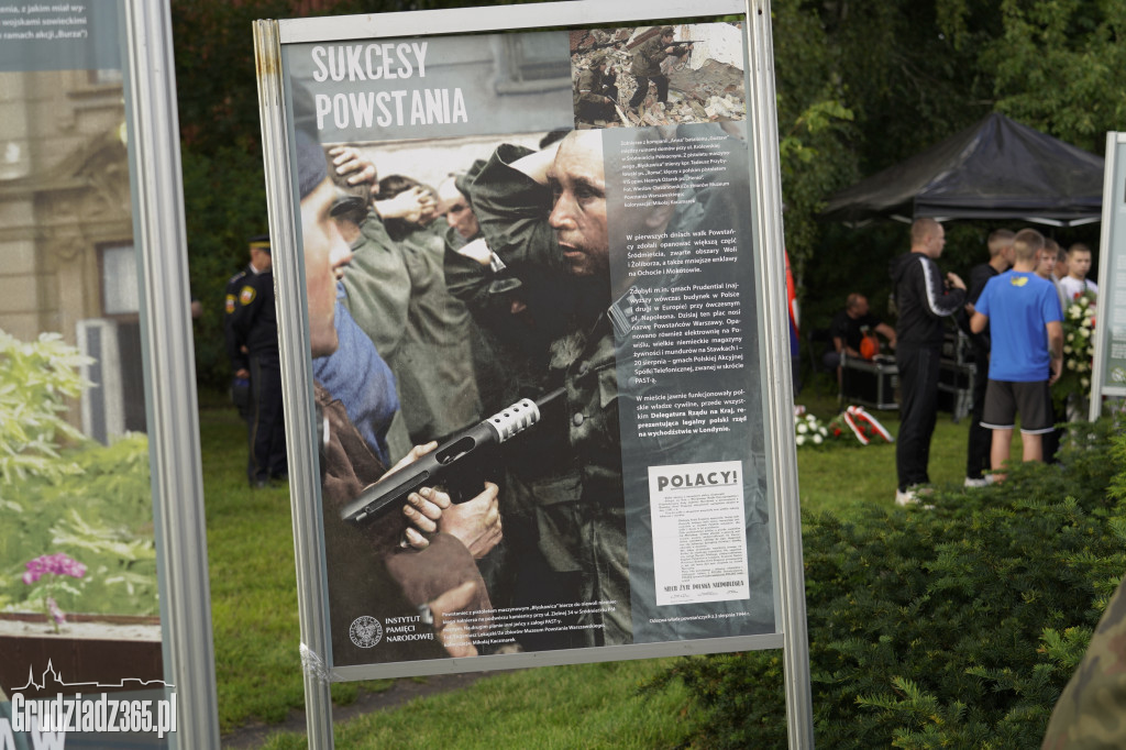 Grudziądz oddał hołd Bohaterom. Obchody 81. rocznicy Powstania Warszawskiego