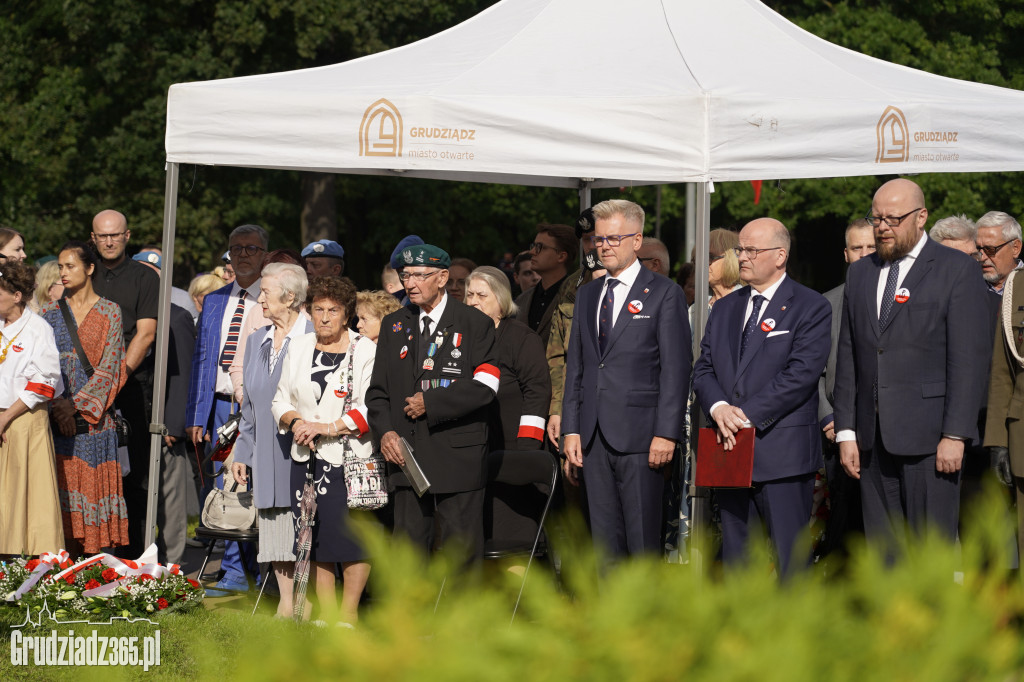 Grudziądz oddał hołd Bohaterom. Obchody 81. rocznicy Powstania Warszawskiego